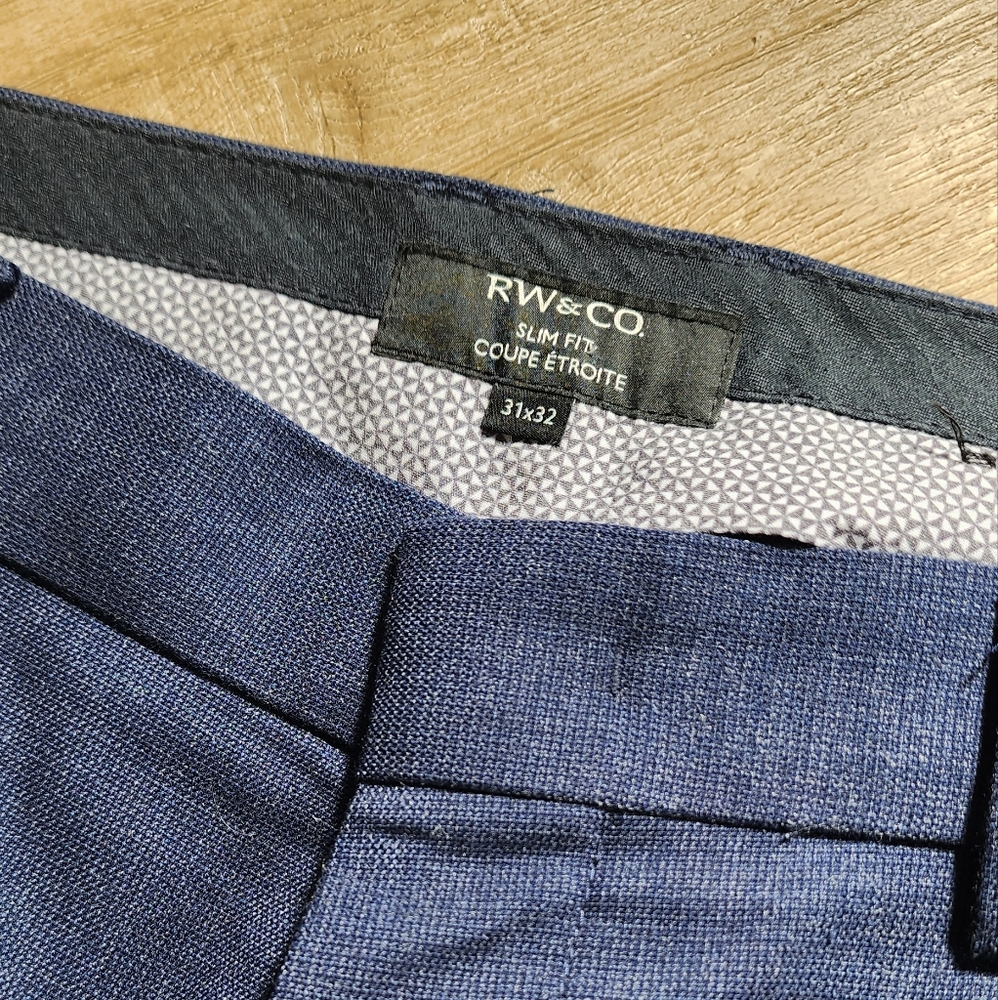 Mens navy dress pants